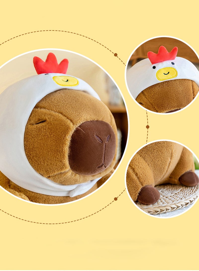 35 CM Cute Capibara Plush Toy Soft Stuffed Animal Doll For Girls And Boys All Ages Gift - Image 4